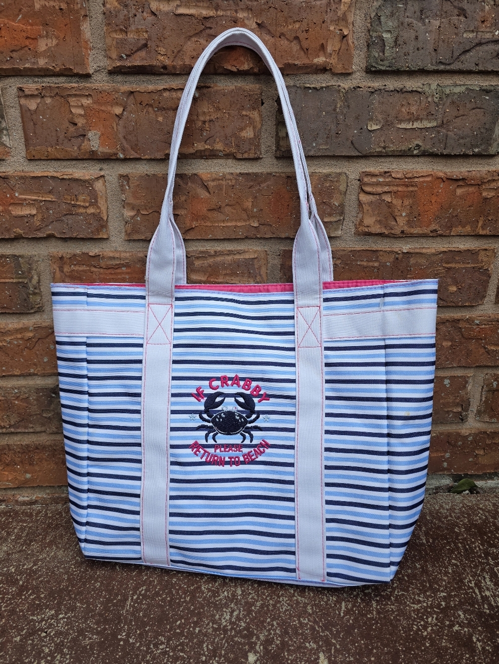 Upcycled Estee Lauder Tote Bag